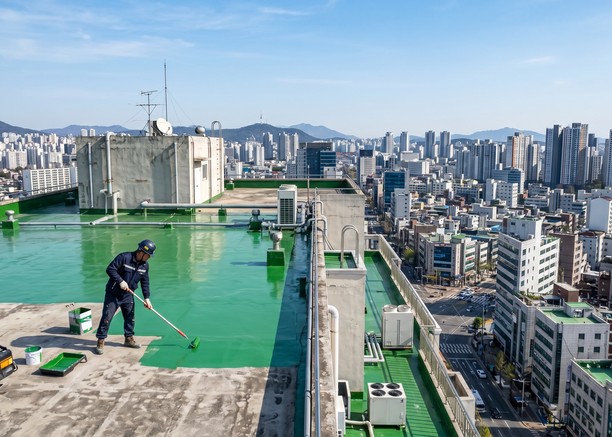 대전중 옥상방수